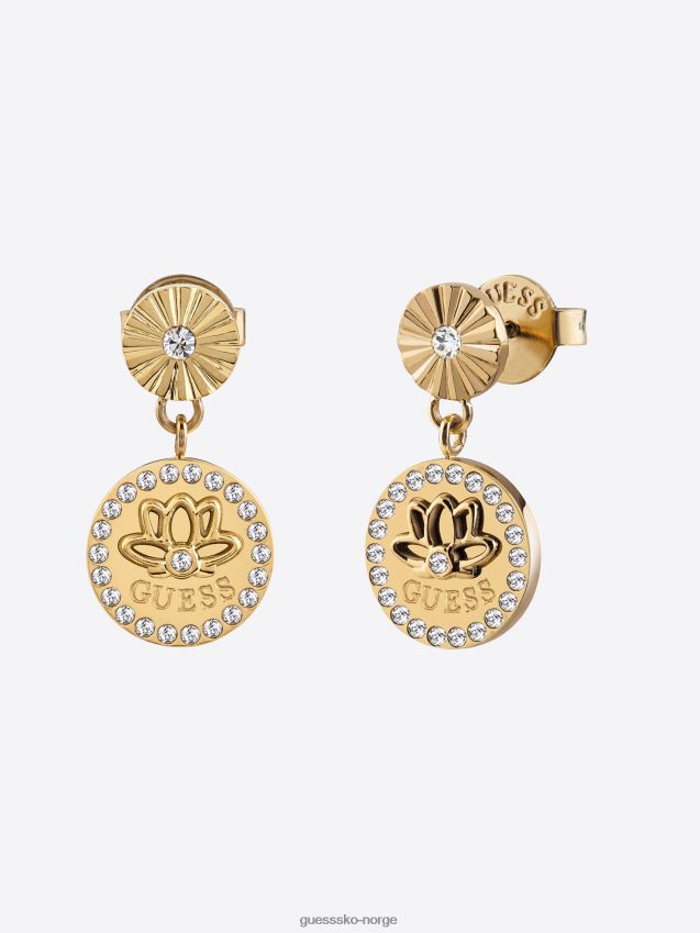 Guess multi gull lotus øredobber multi gull unisex F0LJ804089