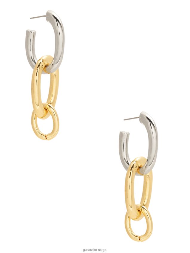 Guess multi-tone kjede ørering gull multi gull multi unisex F0LJ8010245