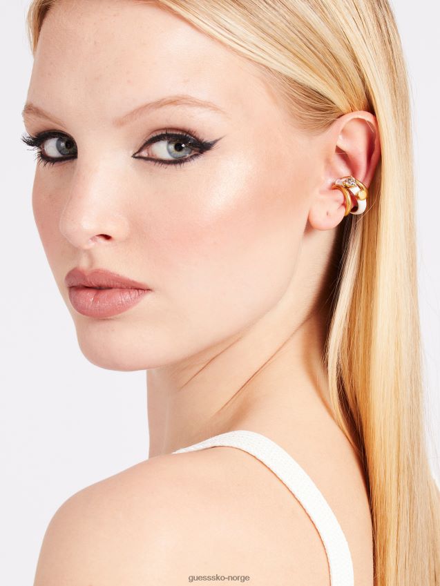 Guess øredobber med neonlys i gull gull unisex F0LJ804215