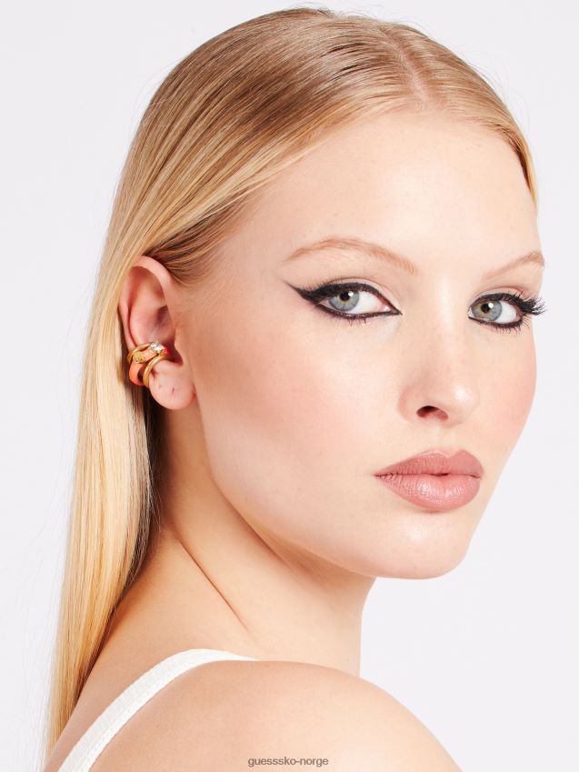 Guess øredobber med neonlys oransje oransje unisex F0LJ806024