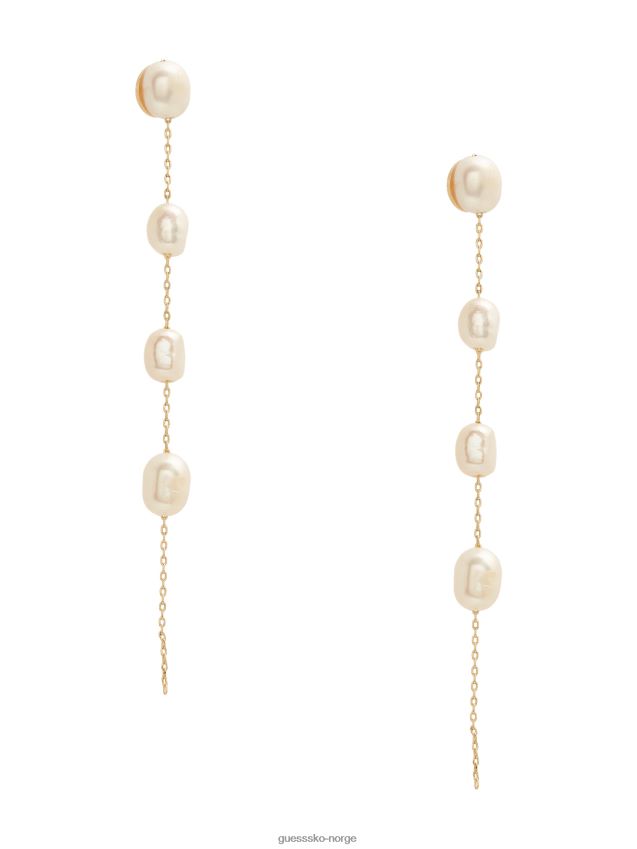 Guess ørering med ferskvannsperler i gull gull unisex F0LJ8010201