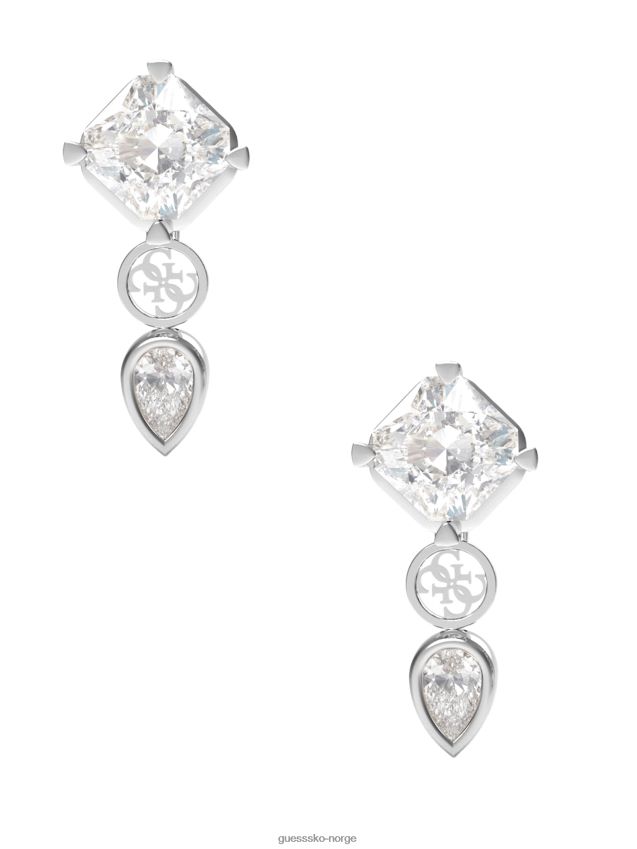 Guess rh anheng og quattro g-logo øredobber rh unisex F0LJ8010251