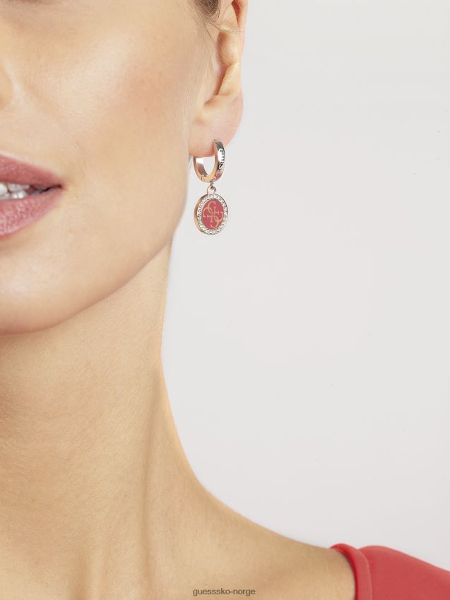 Guess sølv golden-hour-øreringer sølv unisex F0LJ804117