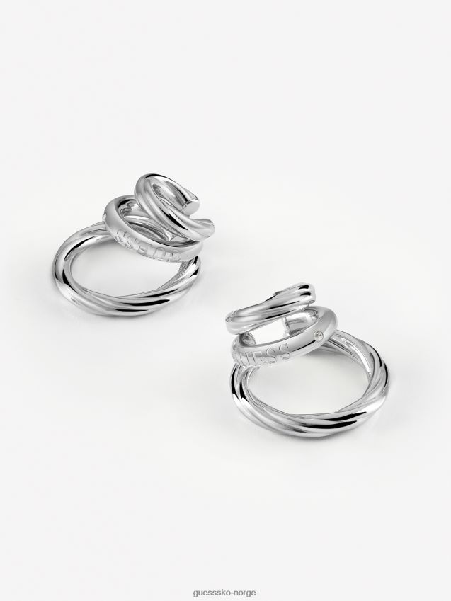 Guess sølv lar-bli-høyt-earcuff sølv unisex F0LJ806296