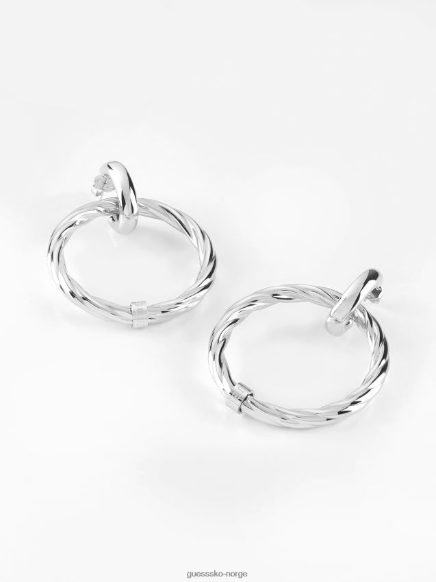 Guess sølv lets-get-loud-øreringer sølv unisex F0LJ804206