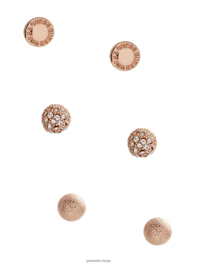 Guess sett med ørepynt i rosa gull rosa gulltone Rose gull unisex F0LJ807800