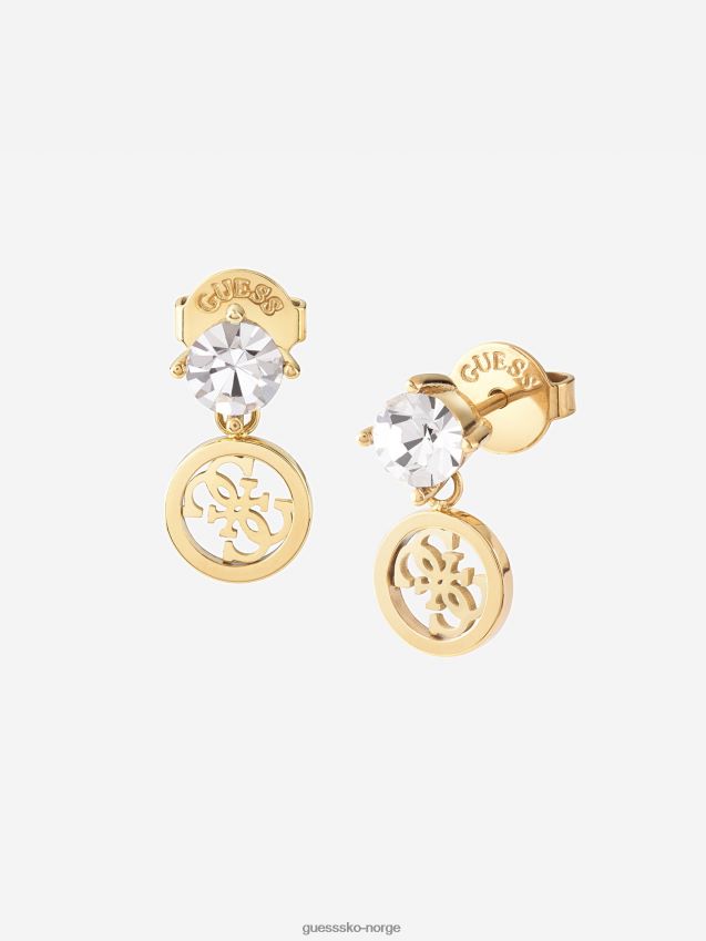 Guess studs fest øredobber multi gull multi gull unisex F0LJ804460