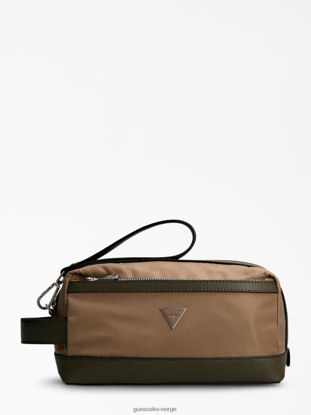 Guess certosa nylon servantkasse grå grå unisex F0LJ80467