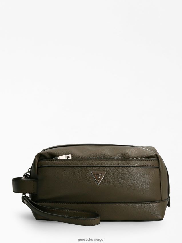 Guess grå certosa saffiano forfengelighetskoffert grå unisex F0LJ80518