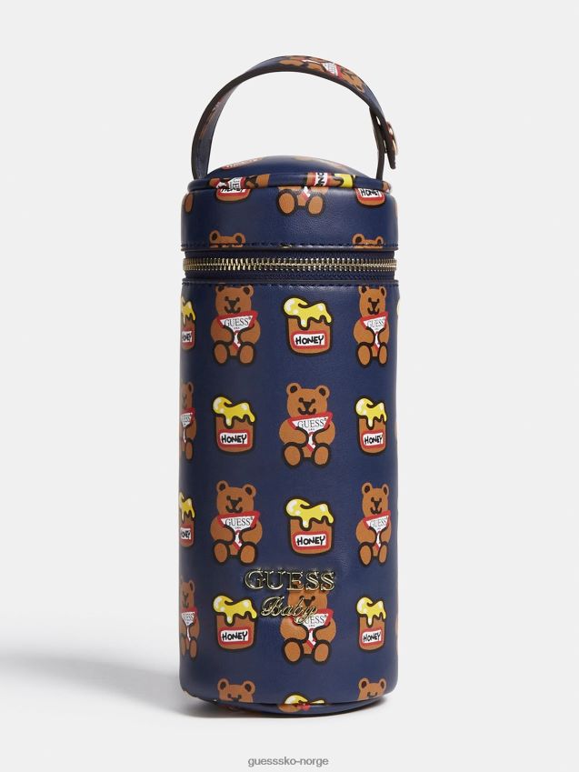 Guess nyfødt flaskeholderkoffert blå multi blå multi unisex F0LJ802549