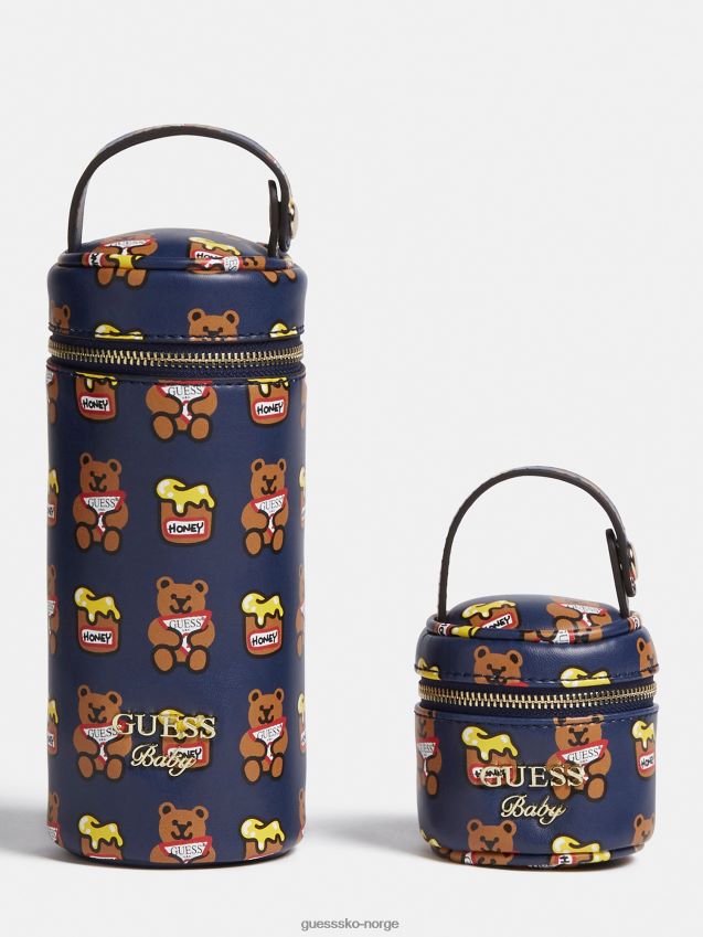 Guess nyfødt tilbehørssett blå multi blå multi unisex F0LJ802358