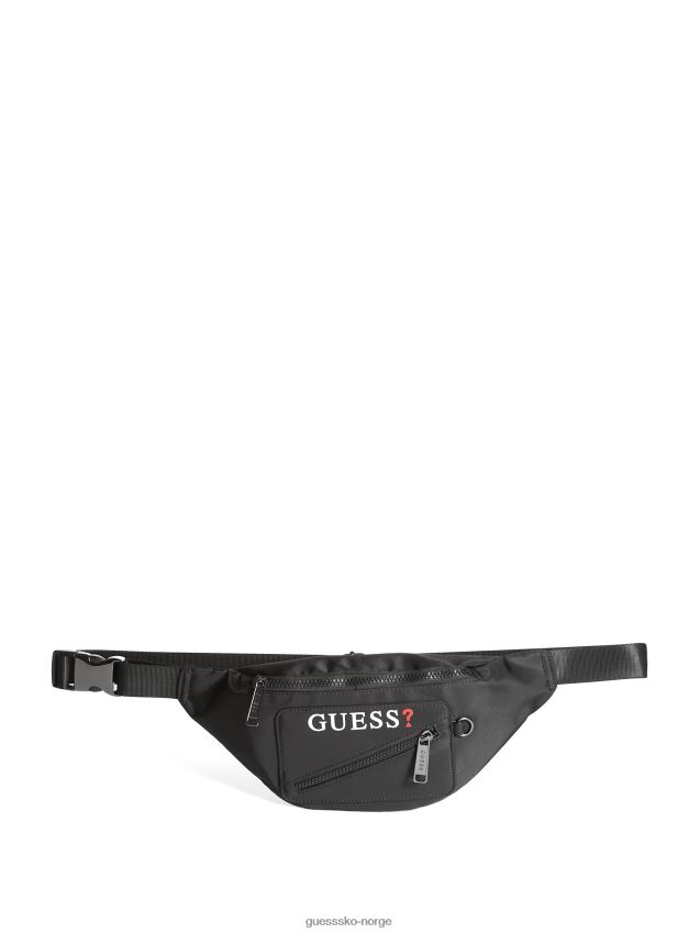 Guess toby fanny pack svart svart unisex F0LJ808801