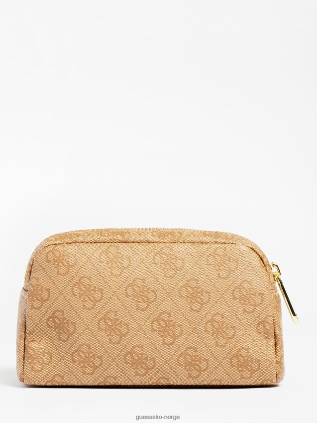 Guess tya 4g logo forfengelighetskoffert beige beige unisex F0LJ804149