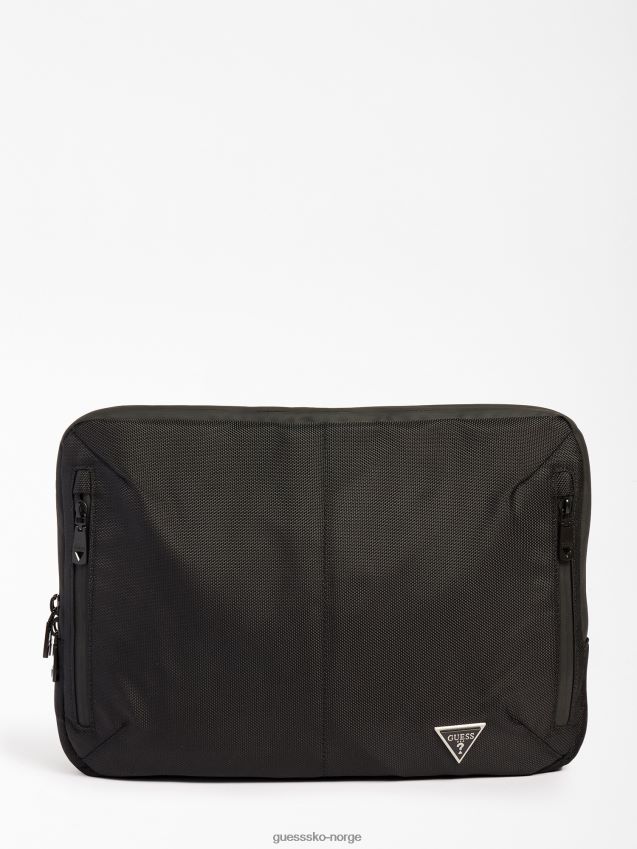 Guess voyager dokumentkoffert svart svart unisex F0LJ80987