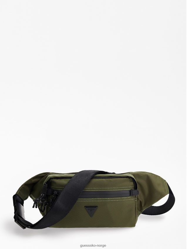 Guess certosa tech belteveske svart multi svart multi unisex F0LJ80459