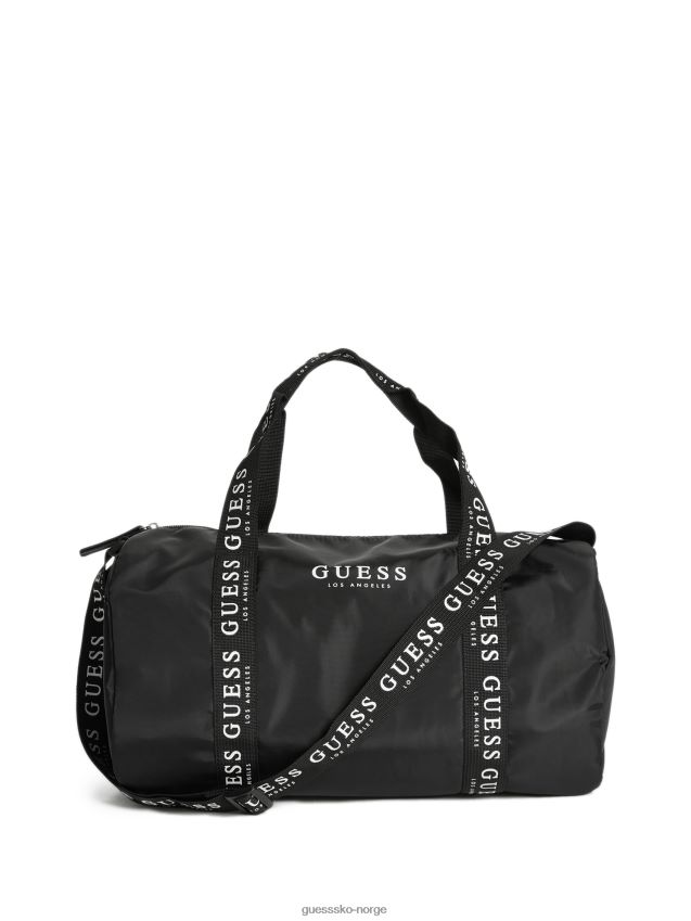 Guess logo duffle bag svart svart unisex F0LJ807649