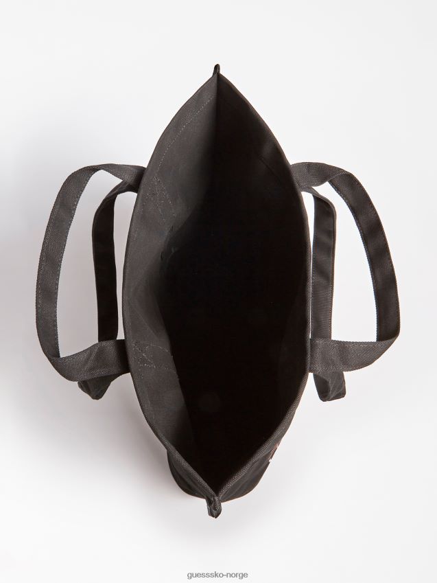 Guess sort lerretsveske med logobokstaver svart unisex F0LJ801381