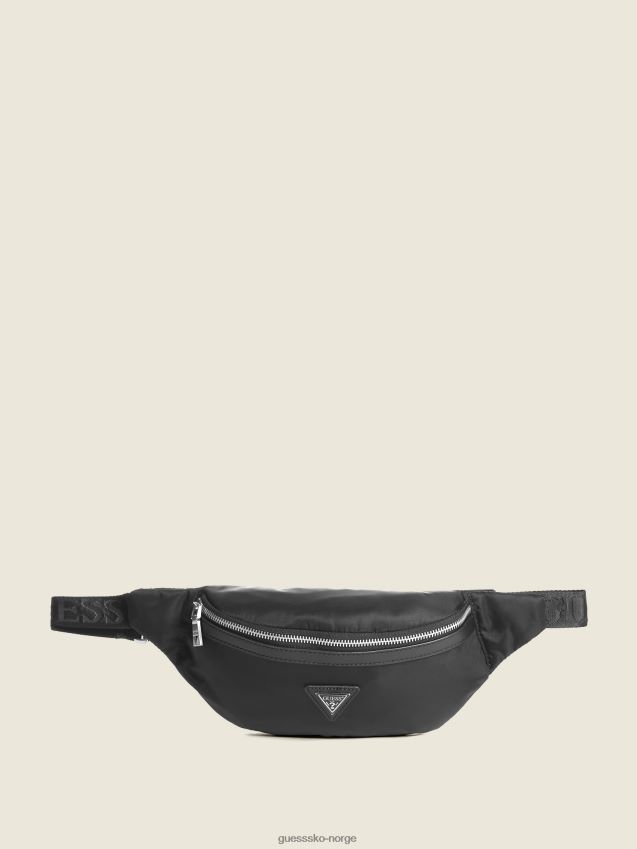 Guess svart certosa belteveske svart unisex F0LJ8011043