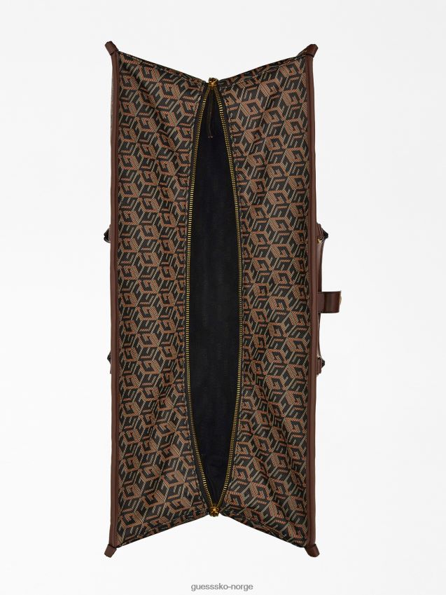 Guess svart ederlo g cube-logo weekendveske svart unisex F0LJ80992