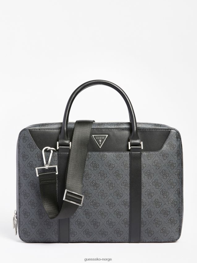 Guess svart vezzola smart 4g logoveske svart unisex F0LJ80921