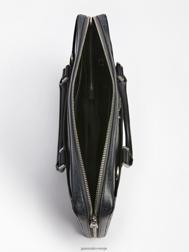 Guess svart vezzola smart 4g logoveske svart unisex F0LJ80921