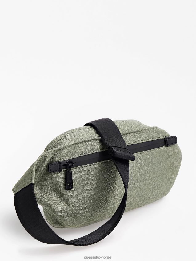 Guess vezzola nylon belteveske grønn grønn unisex F0LJ80436