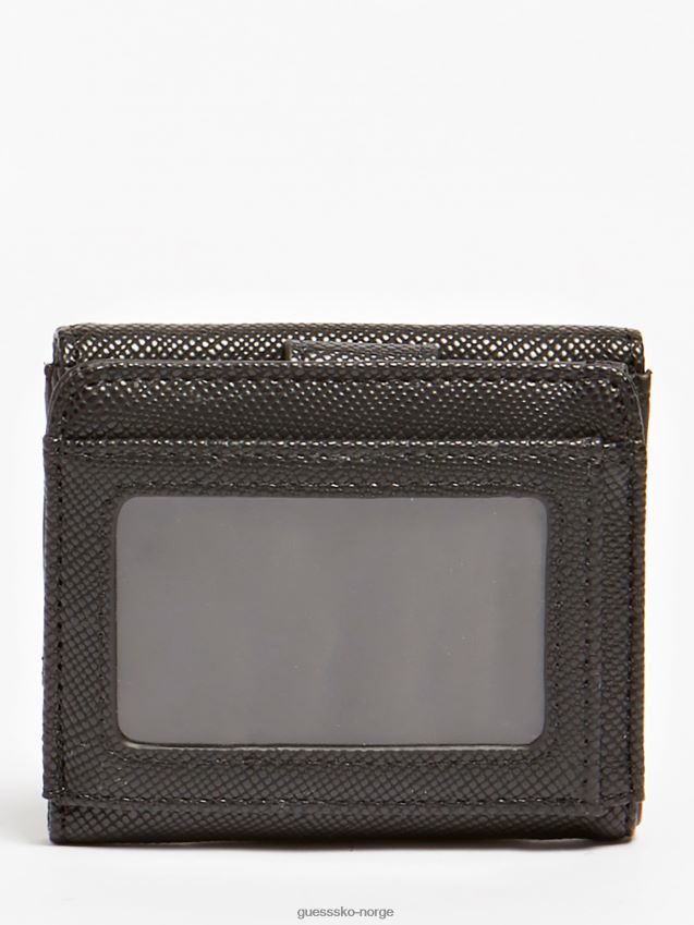 Guess laurel saffiano kredittkortholder svart svart unisex F0LJ804553