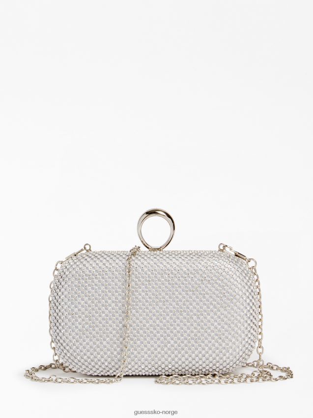 Guess sølv raya kveldsveske sølv unisex F0LJ803181