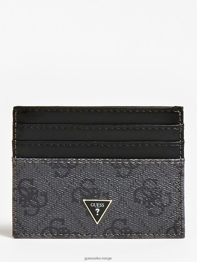 Guess svart vezzola smart kredittkortholder svart unisex F0LJ80754