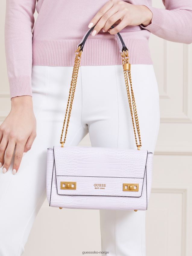 Guess Katey syrin med krokodilletrykk crossbody syrin unisex F0LJ803828