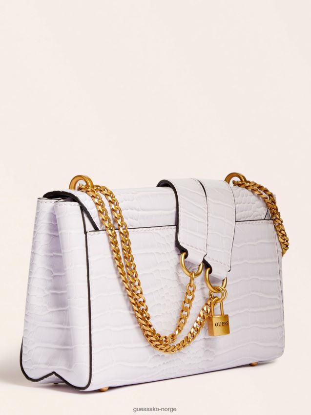 Guess Katey syrin med krokodilletrykk crossbody syrin unisex F0LJ803828