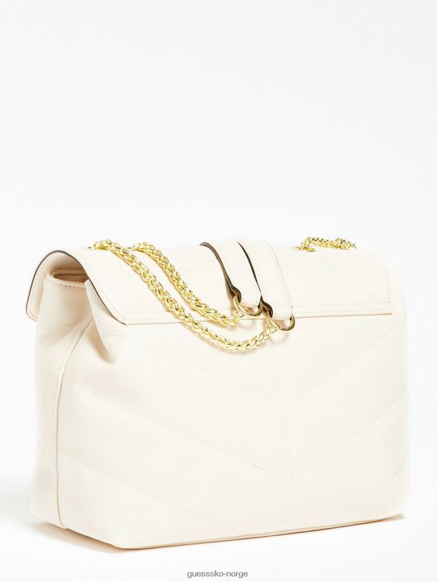 Guess Natalie vattert crossboyd bag hvit hvit unisex F0LJ805650