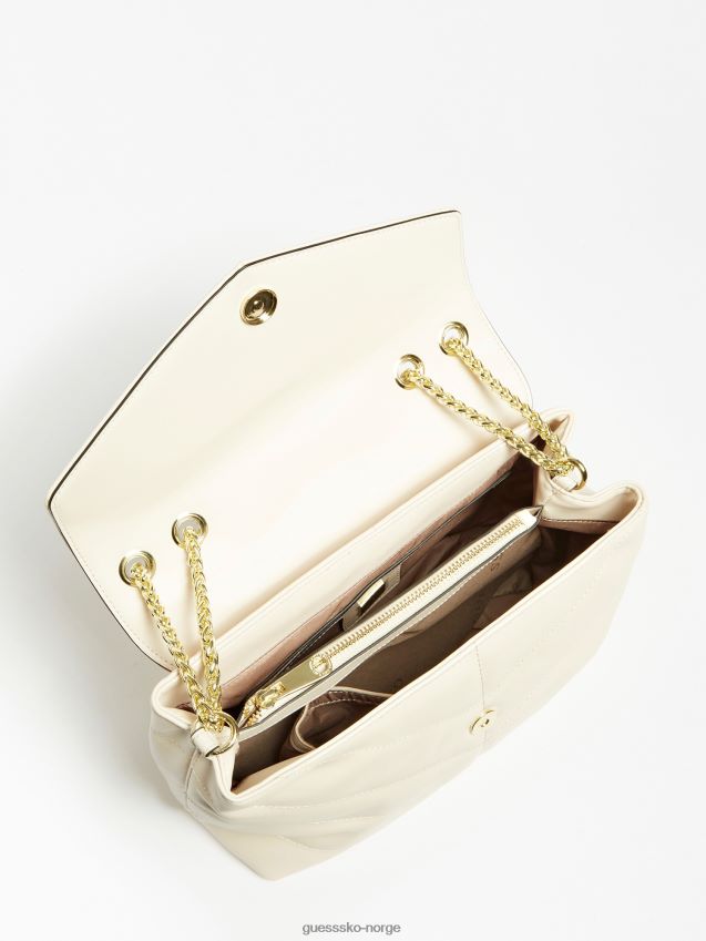 Guess Natalie vattert crossboyd bag hvit hvit unisex F0LJ805650