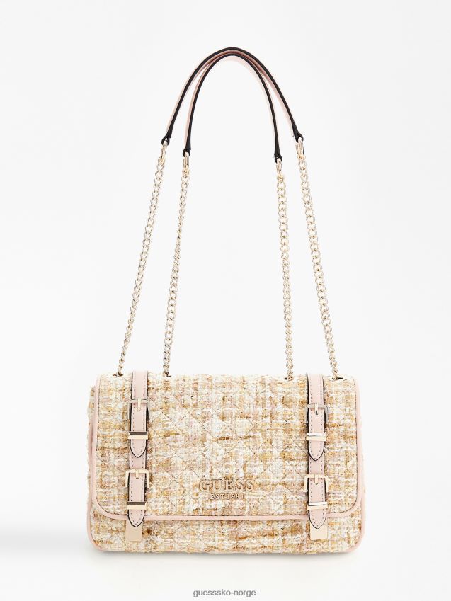 Guess adam tweed crossbody gull gull unisex F0LJ805173