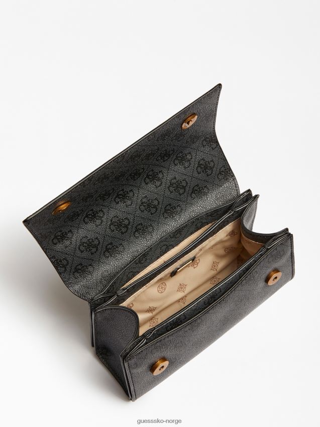 Guess alexie 4g logo mini crossbody bag grå grå unisex F0LJ805455