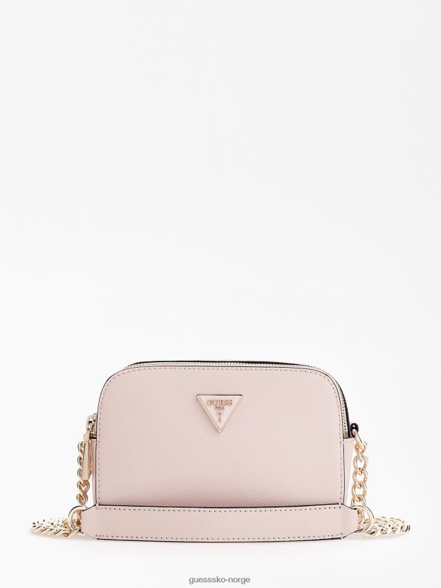 Guess alexie saffiano mini crossbody rosa rosa unisex F0LJ805237