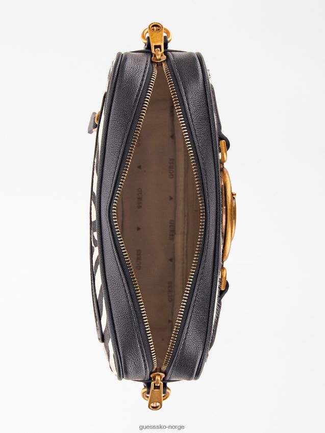 Guess animalier aviana crossbody i ekte skinn dyrere unisex F0LJ805097