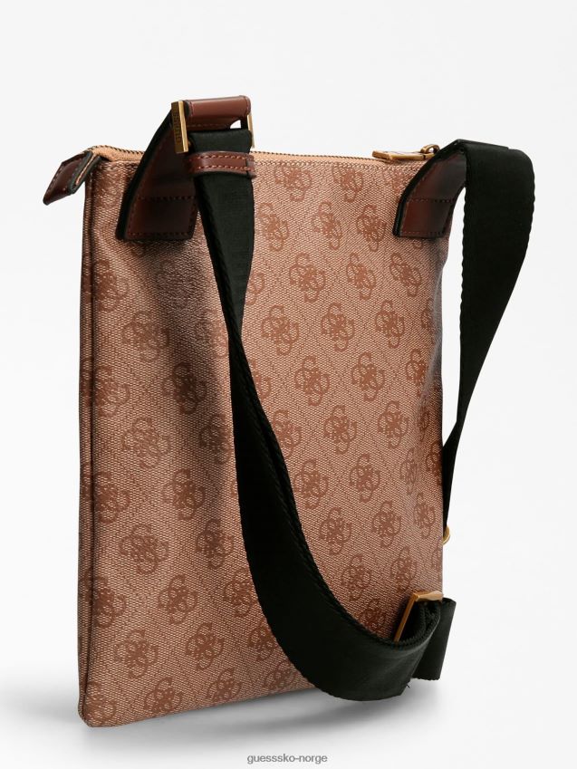 Guess beige vezzola 4g logo mini crossbody beige unisex F0LJ80454