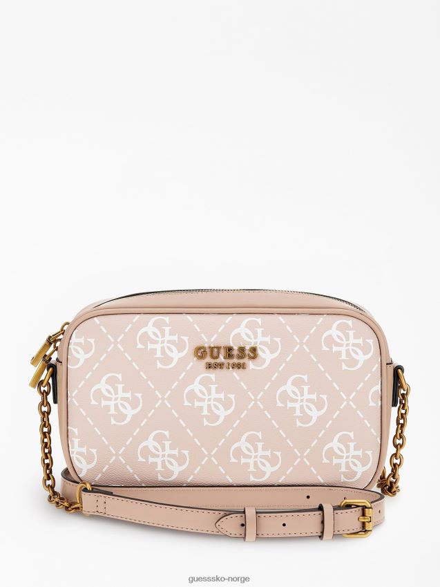 Guess berta 4g logo mini crossbody rosa rosa unisex F0LJ805302