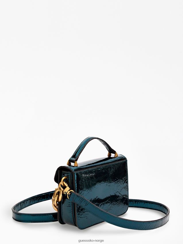 Guess foliert retour micro crossbody bag grønn grønn unisex F0LJ803656