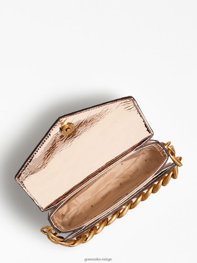 Guess foliert retour micro crossbody bag gull gull unisex F0LJ803674