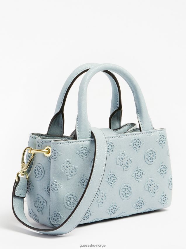 Guess grå crossbody-veske med 4g logo grå unisex F0LJ802273