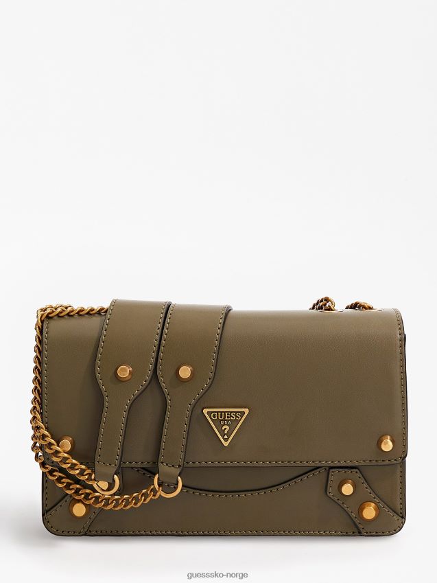 Guess grønn amantea mini crossbody-veske grønn unisex F0LJ803720