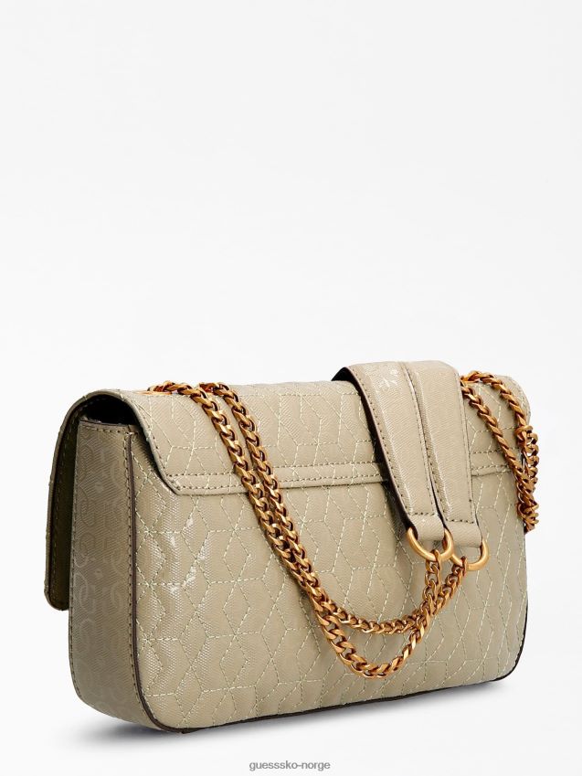 Guess grønn isidora g shine logo crossbody grønn unisex F0LJ803605