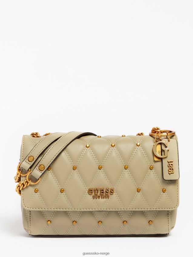 Guess grønn triana stud crossbody grønn unisex F0LJ803577