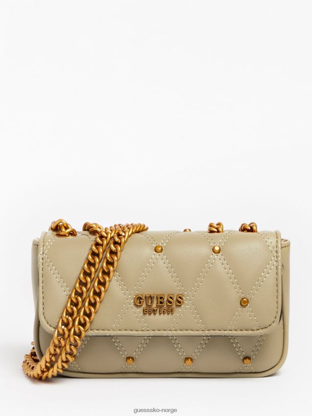 Guess grønn triana stud mini crossbody grønn unisex F0LJ803521