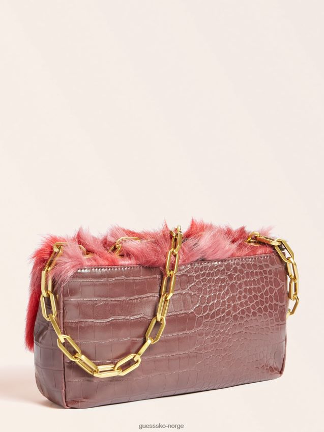 Guess helma fuskepels crossbody rød rød unisex F0LJ805014