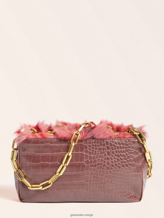 Guess helma fuskepels crossbody rød rød unisex F0LJ805014