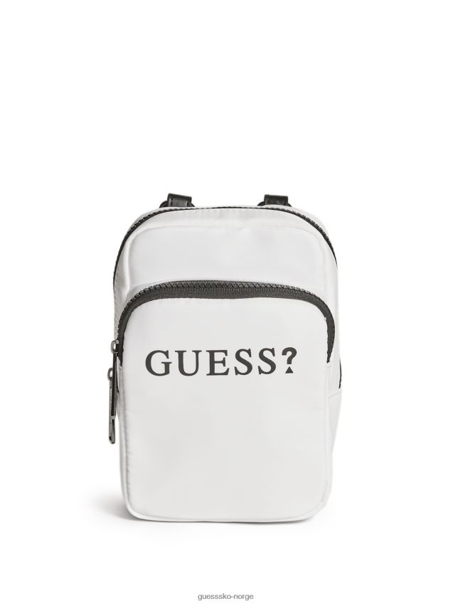 Guess hvit toby mini crossbody-veske hvit unisex F0LJ808837