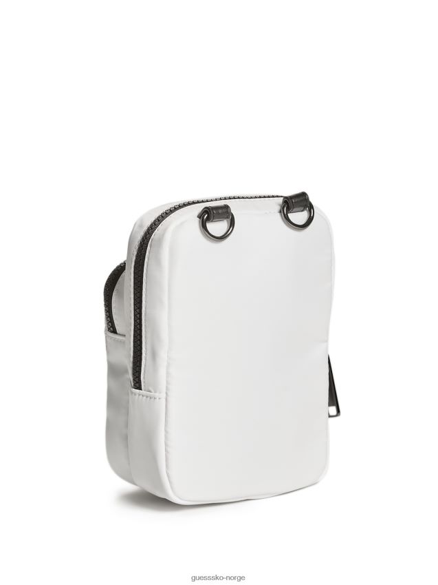 Guess hvit toby mini crossbody-veske hvit unisex F0LJ808837